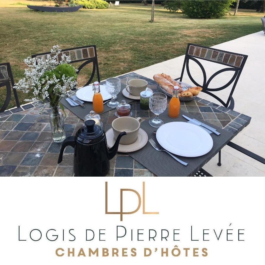 Bed and Breakfast Logis De Pierre Levee Bessines Экстерьер фото