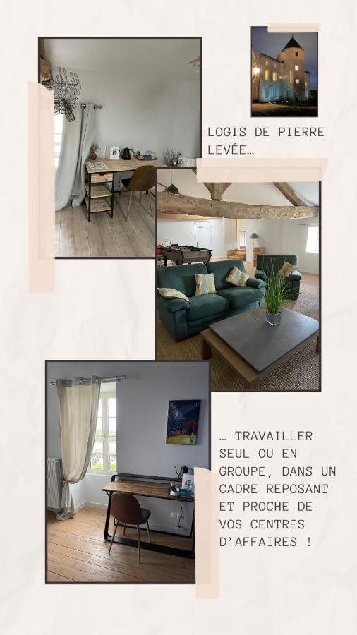 Bed and Breakfast Logis De Pierre Levee Bessines Экстерьер фото