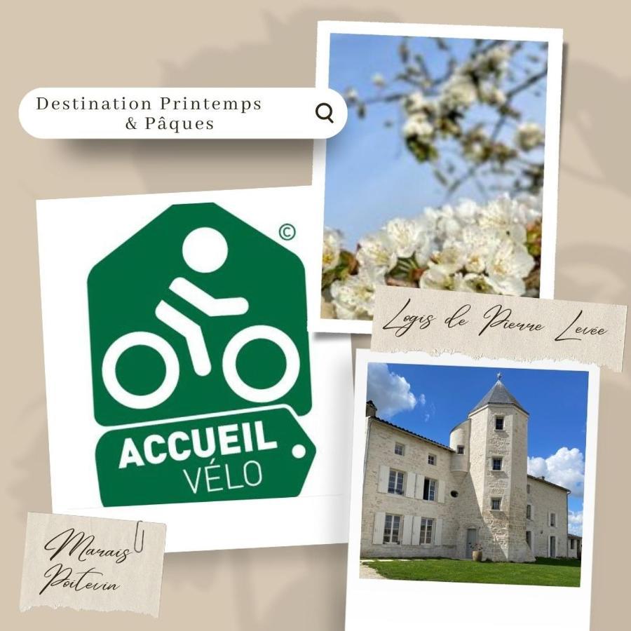 Bed and Breakfast Logis De Pierre Levee Bessines Экстерьер фото